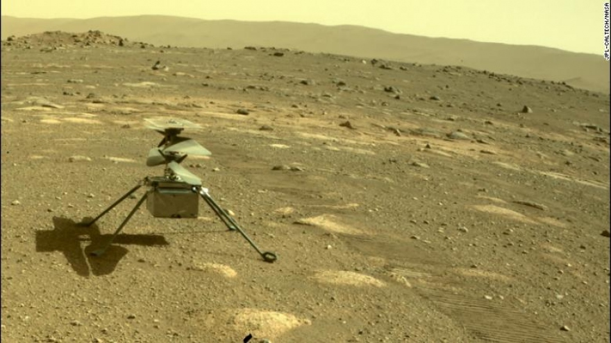 Trực thăng Ingenuity của NASA tạo ra kỳ tích đầu tiên trên sao Hỏa