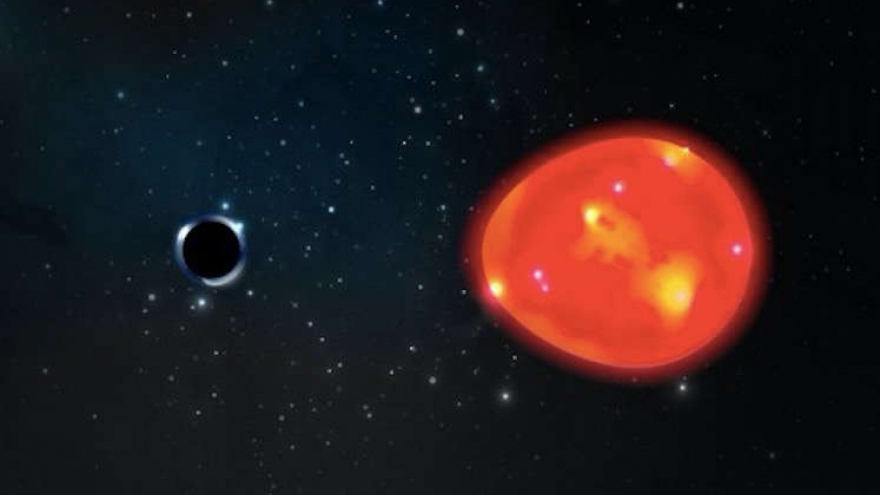 Phát hiện hố đen gần Trái Đất nhất, chỉ gấp 3 lần khối lượng Mặt Trời