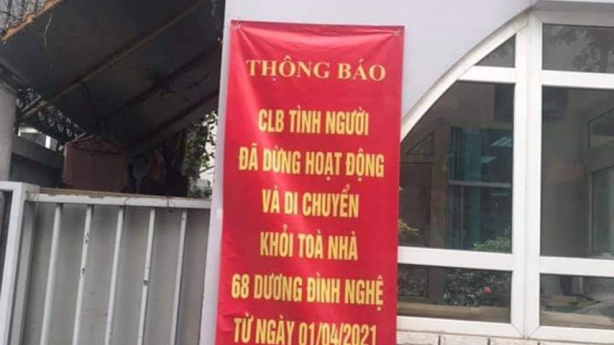 Câu lạc bộ Tình Người dừng hoạt động