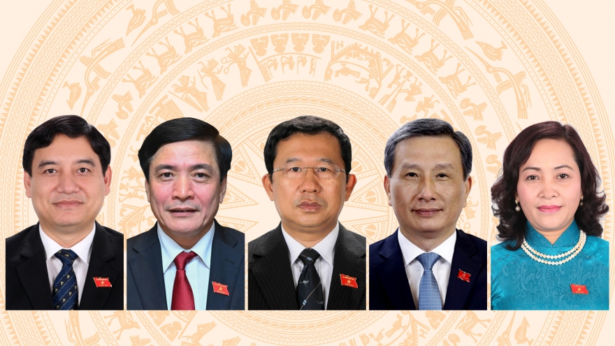 Chân dung 5 ủy viên Ủy ban Thường vụ Quốc hội mới
