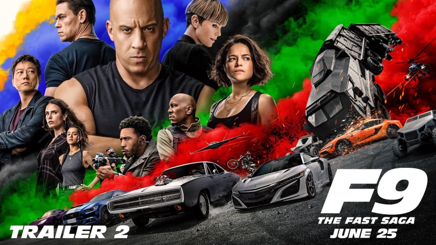 Bom tấn "Fast & Furious 9" trình làng trailer rượt đuổi gay cấn, ngoạn mục