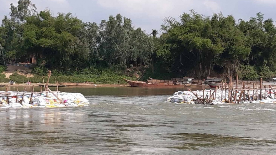 Nước sông Cầu Đỏ nhiễm mặn, Đà Nẵng lại nhờ Quảng Nam điều tiết nước sông thượng nguồn