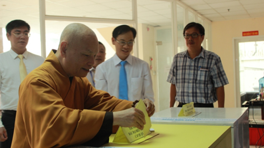 Vận động Tăng Ni, Phật tử tích cực tham gia bầu cử