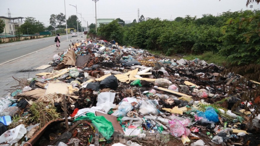 Xử lý bãi rác tự phát ở Nam Từ Liêm: Cần những giải pháp căn bản, lâu dài