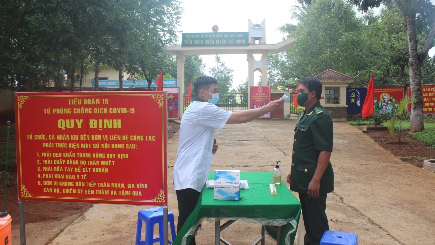 Bộ đội biên phòng Đắk Nông tham gia bầu cử sớm