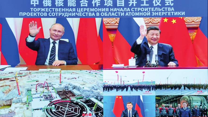 Chủ tịch Trung Quốc: Điện hạt nhân là hợp tác ưu tiên chiến lược với Nga