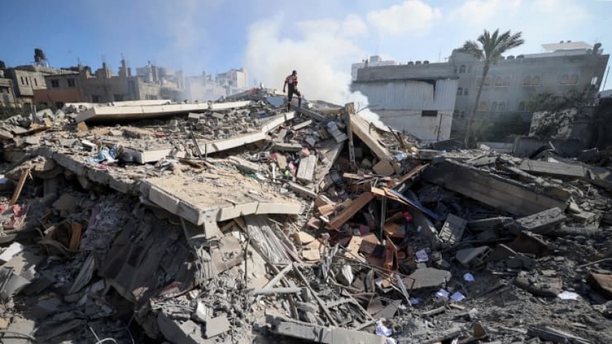 Thủ tướng Israel tuyên bố tiếp tục tấn công Dải Gaza “tới khi đạt được mục tiêu”