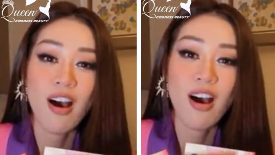 Khánh Vân mua vé số mong trúng 360 triệu USD khi sang Mỹ thi Miss Universe