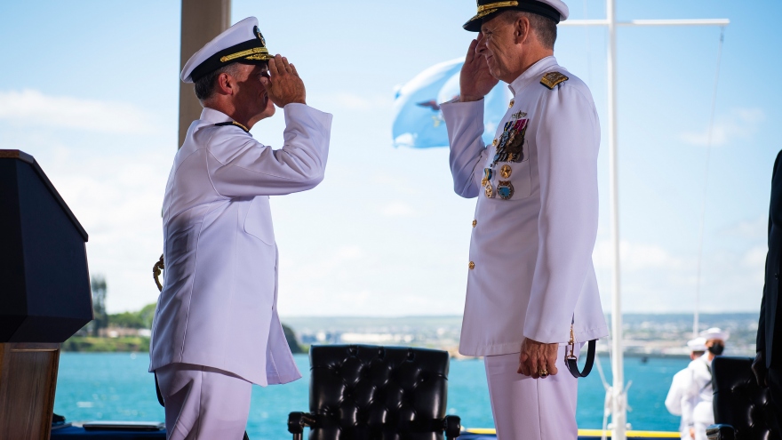 Đại sứ Hà Kim Ngọc dự lễ nhậm chức Tư lệnh các lực lượng Ấn Độ Thái Bình Dương của Hoa Kỳ