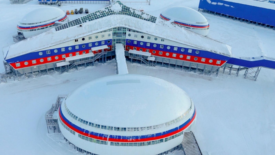 Căn cứ quân sự giúp Nga phô trương sức mạnh ở Bắc Cực
