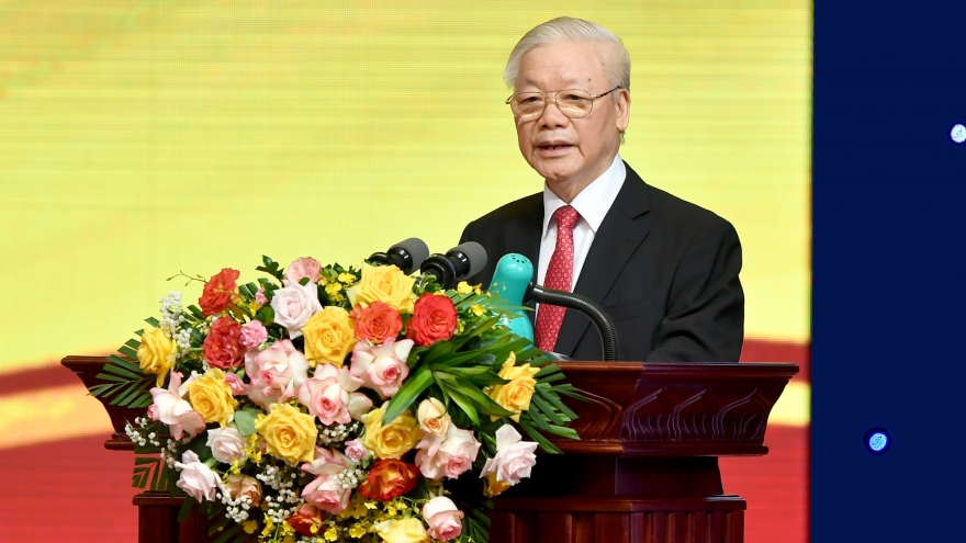 Phát biểu của Tổng Bí thư tại Lễ kỷ niệm 70 năm thành lập ngành Ngân hàng Việt Nam