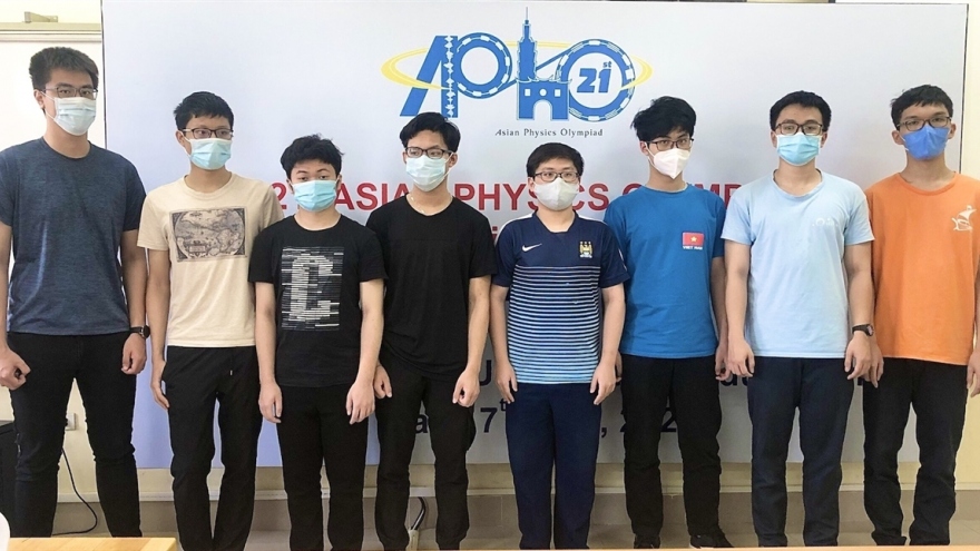 Học sinh Việt Nam làm nên lịch sử kỳ thi Olympic Vật lý châu Á - TBD 2021