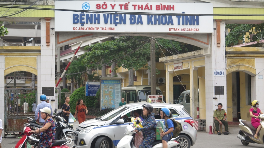 Phong tỏa Bệnh viện Đa khoa tỉnh Thái Bình vì dịch Covid-19