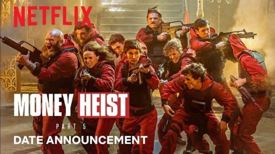 Netflix tung trailer siêu phẩm ăn khách "Money Heist" phần 5, ấn định ngày lên sóng