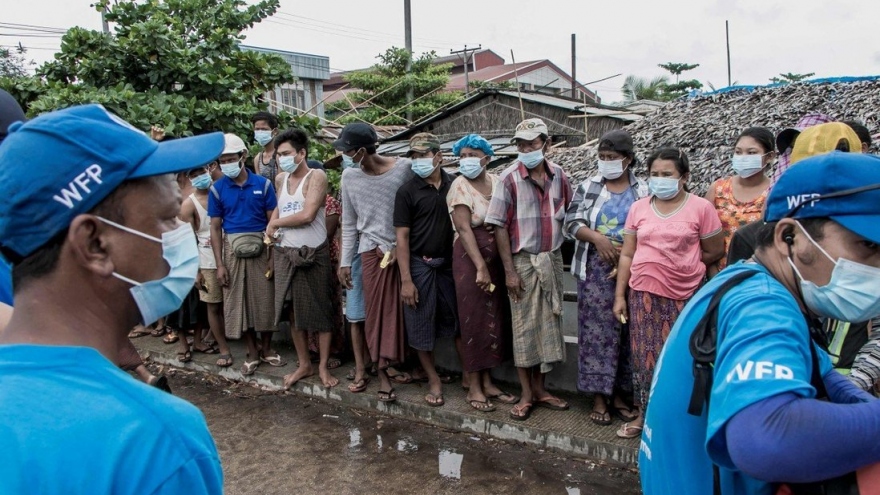 Nạn đói đe dọa hàng triệu người Myanmar