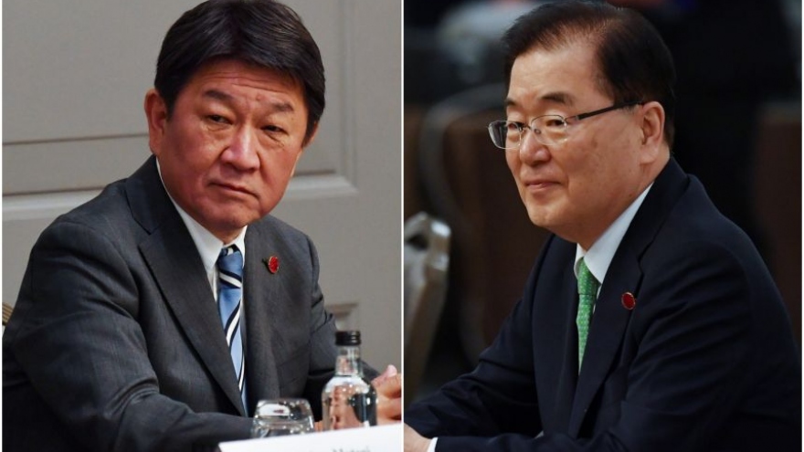 Bất đồng giữa Nhật Bản và Hàn Quốc chưa được xoa dịu bên lề G7