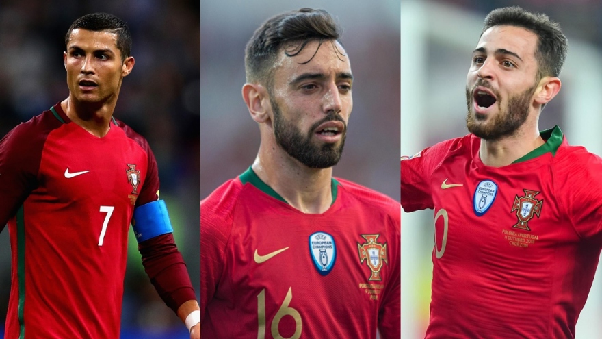 Top 10 cầu thủ đắt giá nhất ĐT Bồ Đào Nha ở EURO 2020