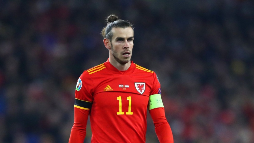 Gareth Bale lĩnh xướng hàng công ĐT Xứ Wales dự EURO 2020