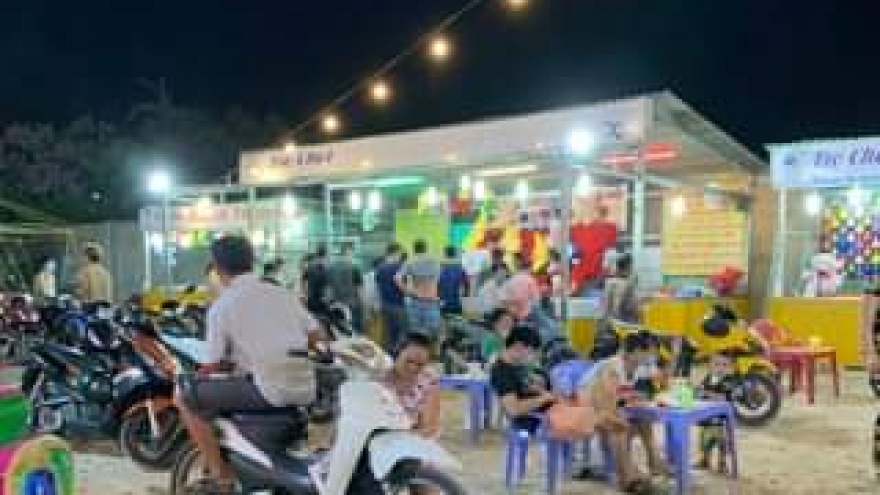 Đình chỉ hoạt động tụ điểm “hội chợ” Bình Minh
