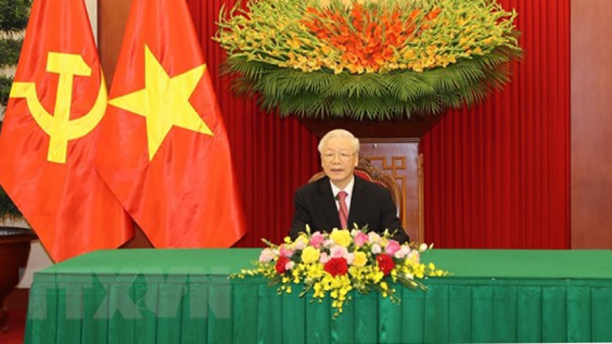 Tổng Bí thư Nguyễn Phú Trọng điện đàm với Bí thư thứ nhất Đảng Cộng sản Cuba
