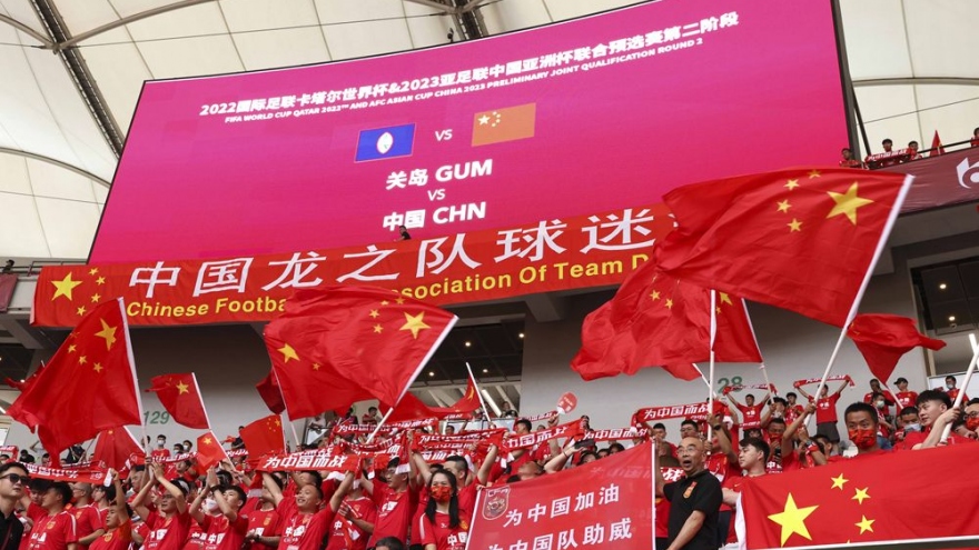 Trung Quốc bị tước quyền đăng cai vòng loại World Cup 2022 chỉ sau 1 trận