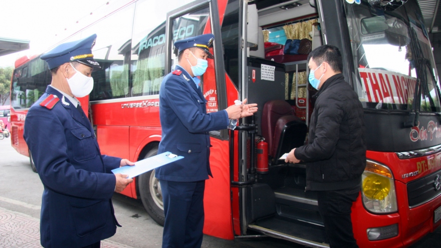 Lai Châu tạm dừng vận chuyển hành khách đi, về các tỉnh Bắc Giang, Sơn La, Điện Biên