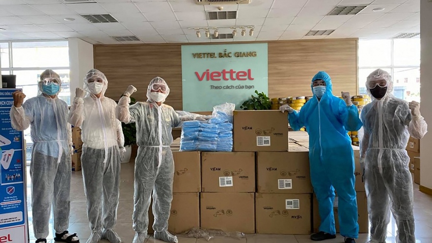 Viettel tặng 100% lưu lượng data cho người dân tại tâm dịch Bắc Ninh, Bắc Giang