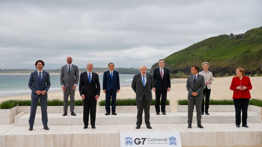 Thượng đỉnh G7 hướng tới những mục tiêu đầy hoài bão trong ngày đầu tiên