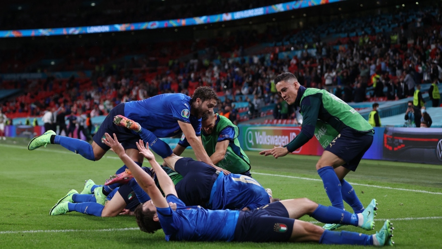 Nhọc nhằn thắng Áo sau 120 phút, Italia vào tứ kết EURO 2021