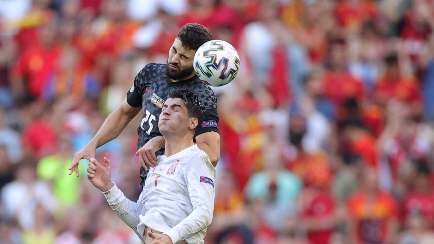 Morata chứng minh giá trị, Tây Ban Nha thắng kịch tính Croatia