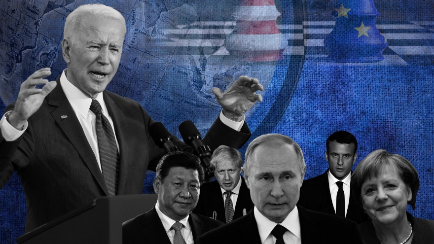 Biden đưa nước Mỹ “trở lại” châu Âu và nỗ lực đối phó với Nga - Trung