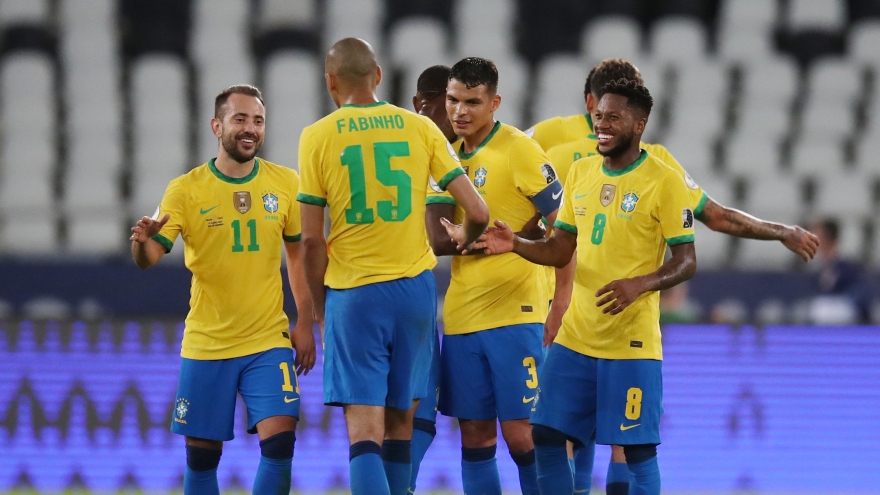 Bảng xếp hạng Copa America 2021 mới nhất: Brazil vào tứ kết, Argentina "nín thở" chờ đợi