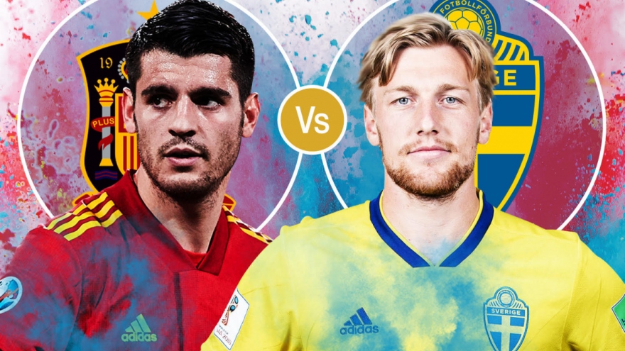 Cách xem trực tiếp ĐT Tây Ban Nha vs ĐT Thụy Điển bảng E - EURO 2021