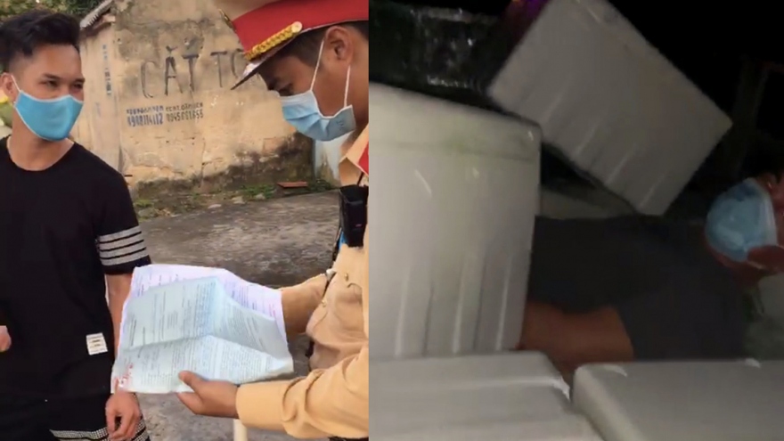 Quảng Ninh liên tiếp phát hiện xe chở khách trốn chốt kiểm soát dịch