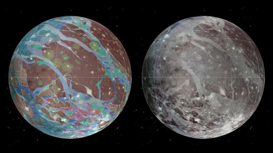 Tàu vũ trụ NASA lần đầu tiên đi qua Mặt trăng Ganymede của sao Mộc trong hơn 2 thập kỷ