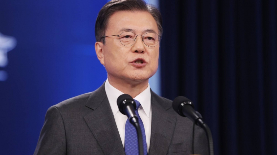 Tổng thống Hàn Quốc tái khẳng định cam kết cải thiện quan hệ với Triều Tiên