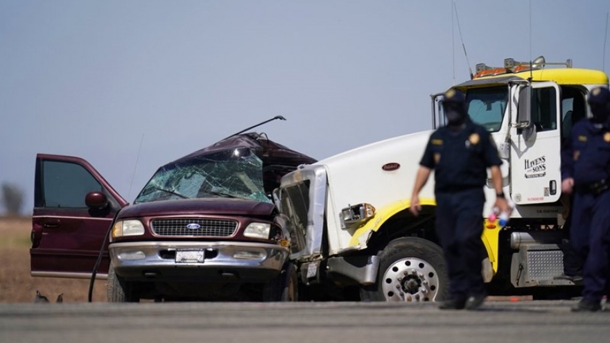Tai nạn giao thông kinh hoàng tại Mỹ, 9 trẻ em thiệt mạng
