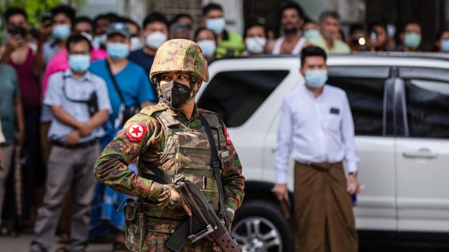 Tòa án quân sự Myanmar tuyên án tử hình 2 nhân vật đối lập