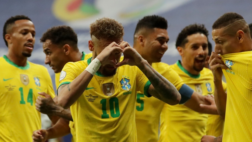 Bảng xếp hạng Copa America 2021 mới nhất: Brazil vượt trội, Argentina gây thất vọng