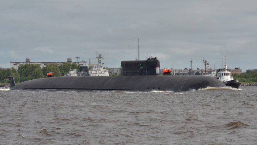 Nga lần đầu tiên đưa tàu ngầm hạt nhân lớn nhất thế giới ra khơi