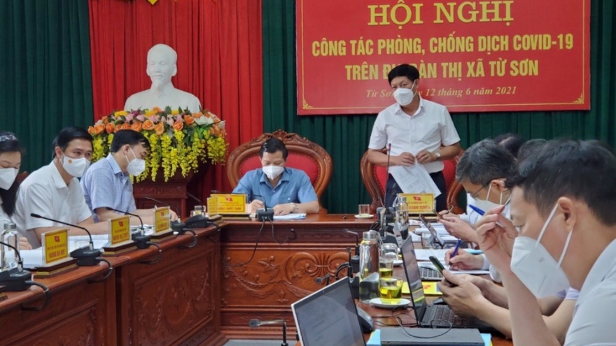 Thị xã Từ Sơn (Bắc Ninh) đề xuất giảm mức độ giãn cách