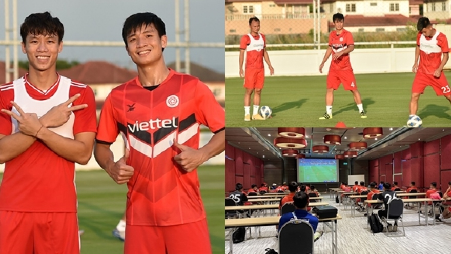 5 tuyển thủ Việt Nam hội quân, Viettel đổi HLV trưởng ở AFC Champions League