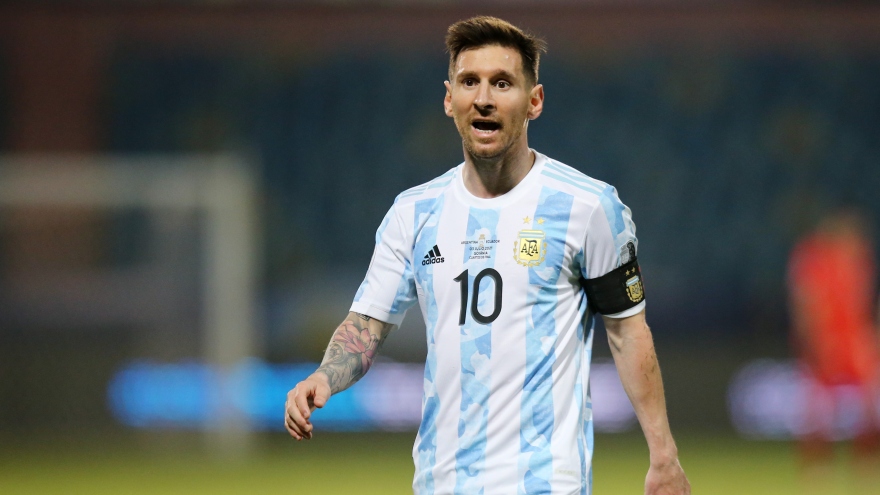 Cuộc đua Vua phá lưới Copa America 2021: Messi "cô đơn" trên đỉnh