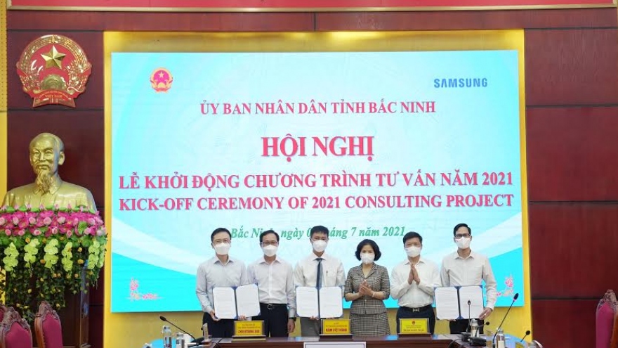 Samsung khởi động dự án tư vấn cải tiến doanh nghiệp cùng Bắc Ninh thực hiện mục tiêu kép