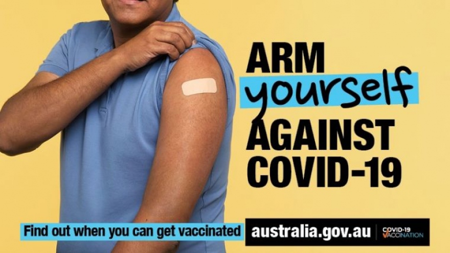 Australia khởi động chiến dịch vận động tiêm vaccine ngừa Covid-19