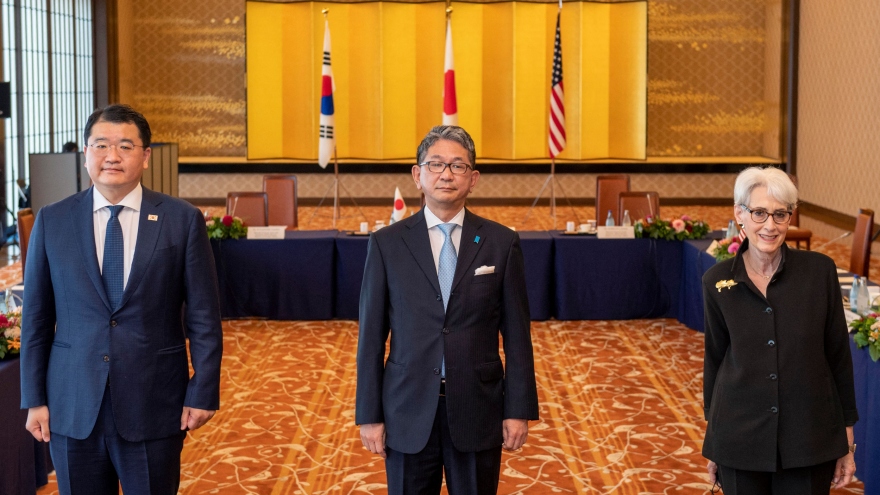 Hội nghị Mỹ - Nhật - Hàn cam kết duy trì Ấn Độ Dương - Thái Bình Dương tự do và rộng mở