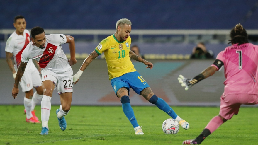 Neymar tỏa sáng trước Peru, Brazil vào chung kết Copa America 2021