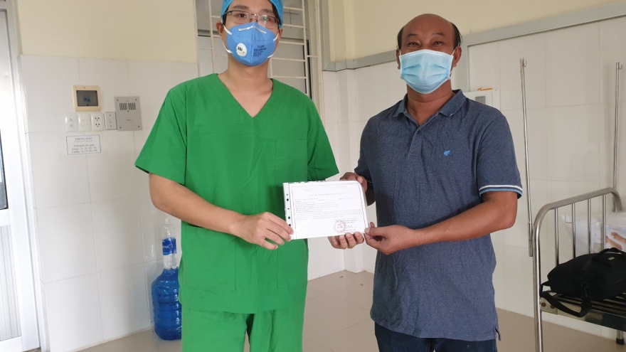 39 ca mắc Covid-19 trong cộng đồng tại Vĩnh Long đã được điều trị khỏi bệnh