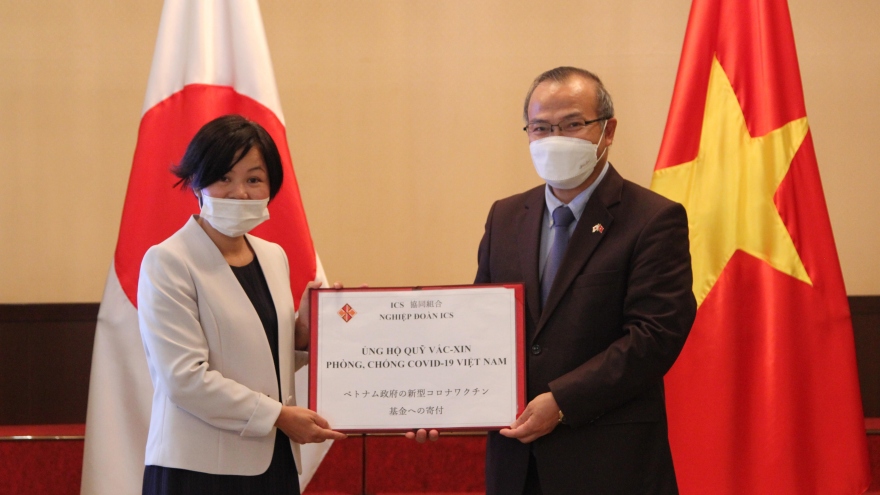 Nhật Bản ủng hộ Quỹ vaccine phòng chống Covid-19 của Việt Nam