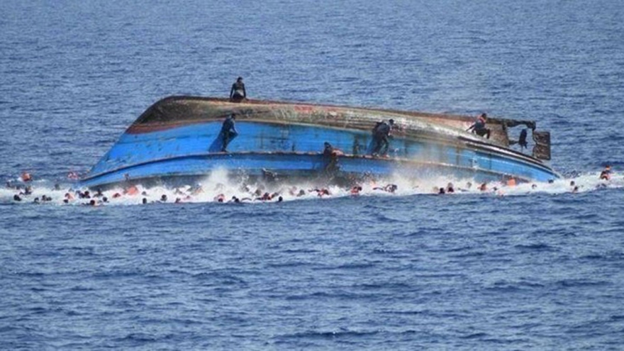 Ít nhất 43 người di cư thiệt mạng trong vụ lật thuyền